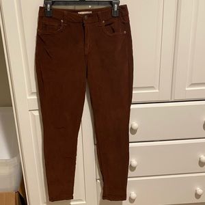 brown corduroy pants